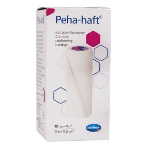 Бинт когезивный фиксирующий Peha-haft, 10 см x 4 м, HARTMANN