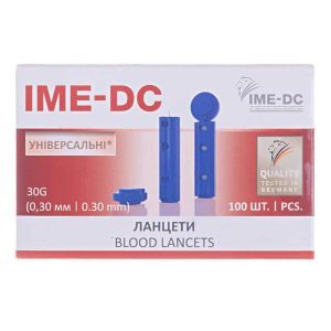 Ланцети IME-DC для інсулінових шприц-ручок, 100 шт.