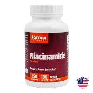 Ниацинамид, 250 мг, 100 капсул, Jarrow Formulas