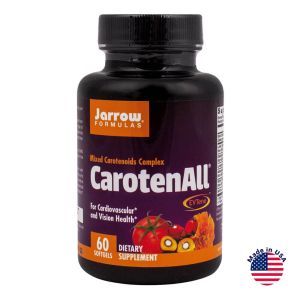 Комплекс из смеси каротиноидов CarotenAll, 60 табл., Jarrow Formulas