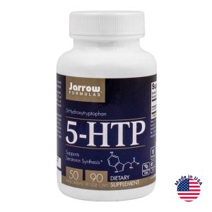 5-гидрокситриптофан, 50 мг, 90 капсул, Jarrow Formulas
