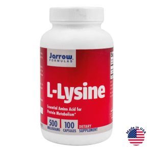 L-лізин, 500 мг, 100 капсул, Jarrow Formulas