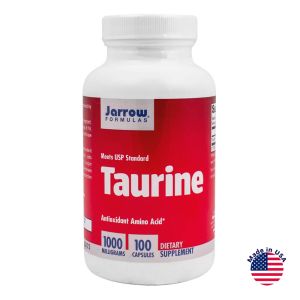 Таурин, 1000 мг, 100 капсул, Jarrow Formulas