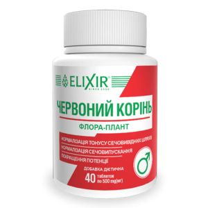БАД Красный корень, 40 таблеток, Флора-плант