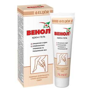 Крем-гель Венол, 75 мл, Эликсир