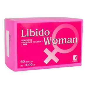 БАД "Лібідо Вумен", 1000 мг, 60 капсул, Красота та Здоров'я
