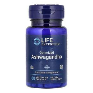 Ашваганда оптимізована, 125 мг, 60 капсул, Life Extension