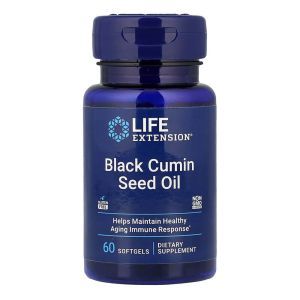 Олія з насіння чорного кмину, 500 мг, 60 капсул, Life Extension