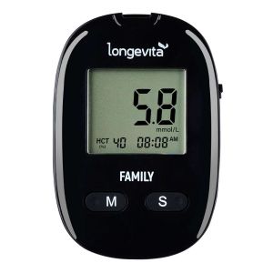 Глюкометр Longevita Family (система для измерения глюкозы в крови), Longevita