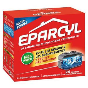 Порошок Eparcyl, 24 пакети, для дачі та приватних будинків