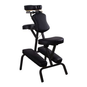 Масажний стілець для шийно-комірцевої зони, чорний, Ridni Relax