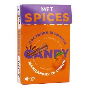 Пастилки Spices со вкусом мандарина и специй, 25 шт., MFT