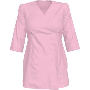 Медицинская блуза женская, розовая, размеры 42-48