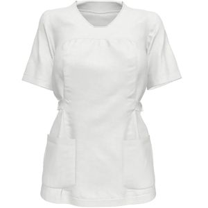 Медична блуза жіноча, біла, розміри, 42-48