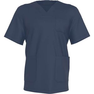 Медична блуза чоловіча, темно-синя, розміри 46-62