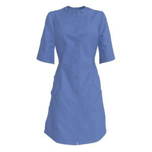 Медичний халат жіночий, світло-блакитний, 56 розмір