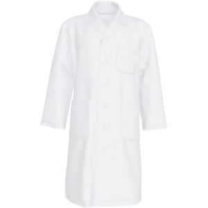 Медицинский халат мужской, белый, размеры 48-66