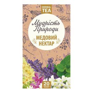 Фиточай "Медовый нектар", 20 пакетиков, Мудрость Природы