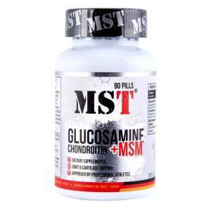Глюкозамін-Хондроїтин-MSM, 90 таблеток, MST