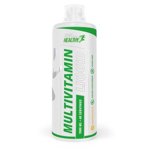 Жидкий витаминно-минеральный комплекс Healthy Multivitamin liquid, апельсиновый, 1 л, MST