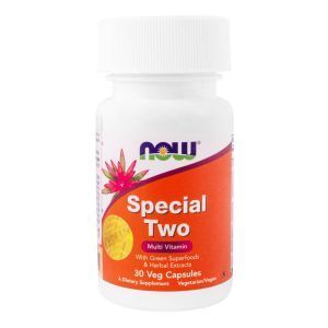 Мультивитаминный комплекс Special Two, 30 капсул, Now Foods 