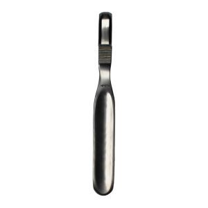Распатор Фарабеф вигнутий, з плоскою ручкою, 150 мм