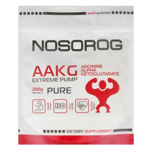Аминокислотный комплекс AAKG, 200 г, Nosorog