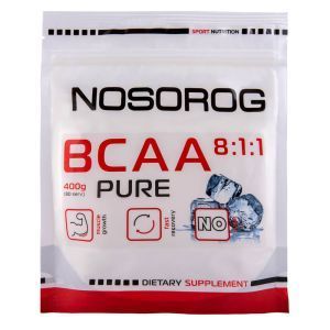 Амінокислотий комплекс BCAA 8:1:1, 400 г, Nosorog