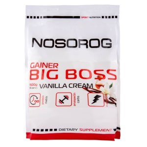 Гейнер Big Boss, 1,5 кг, зі смаком ванілі, Nosorog