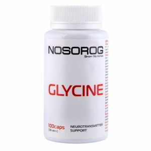Гліцин, 500 мг, 100 капсул, Nosorog
