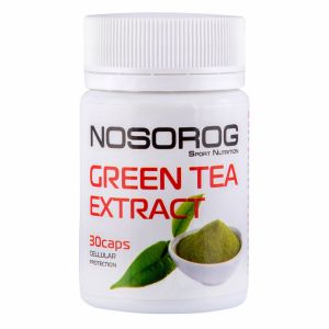 Зеленый чай + Витамин С, 30 капсул, Nosorog