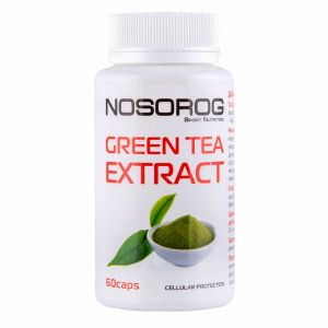 Зеленый чай + Витамин С, 60 капсул, Nosorog