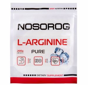 Аминокислота Л-аргинин, 200 г, Nosorog