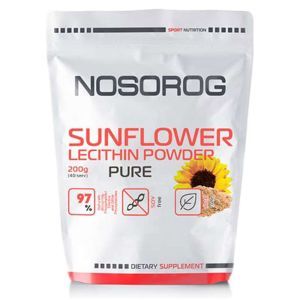 Соняшниковий лецитин Powder, 200 г, Nosorog