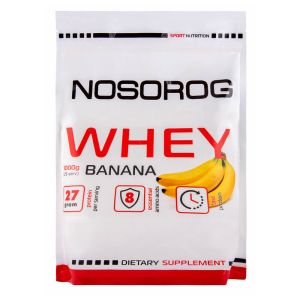 Сироватковий протеїн WHEY, 1 кг, банановий смак, Nosorog