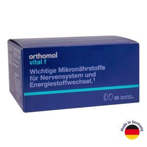 Orthomol Vital F вітаміни для жінок (капсули), Orthomol