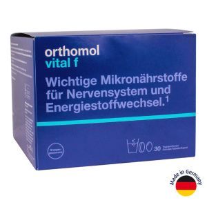 Orthomol Vital F витамины для женщин (гранулы), Orthomol
