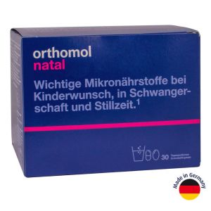 Orthomol Natal вітаміни для вагітних (гранули), Orthomol