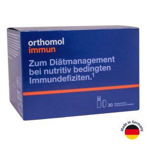 Orthomol Immun для восстановления иммунной системы (питьевая бутылочка + таблетки), Orthomol