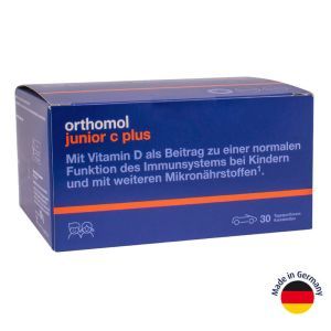 Orthomol Junior для детей (жевательные таблетки), вкус – лесная ягода, Orthomol