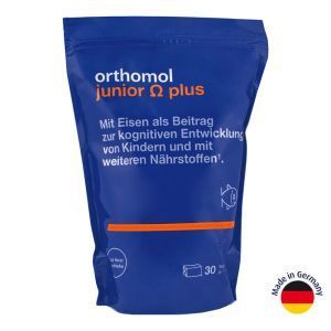 Orthomol Junior Omega New для дітей (жувальні іриски), Orthomol