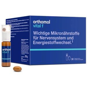 Orthomol Vital F для женщин, питьевая бутылочка + таблетки, Orthomol