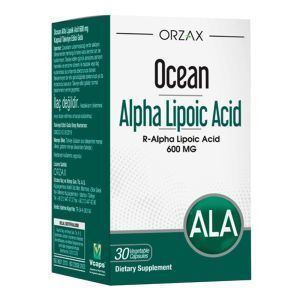 Альфа-липоевая кислота Ocean Alpha Lipoic Acid, 600 мг, 30 капсул, Orzax