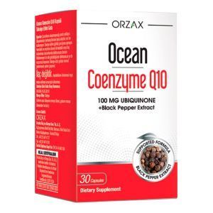 Коэнзим Q10, Ocean Coenzyme Q10, 30 капсул, Orzax