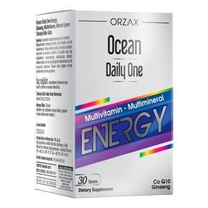 Вітамінний комплекс для енергії, Ocean Daily One Energy, 30 таблеток, Orzax