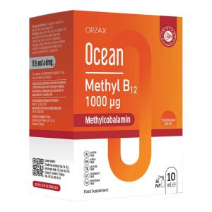 Вітамін B12, Ocean Methyl B12, 1000 мкг, 10 мл, Orzax