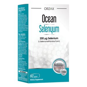 Селен, Ocean Selenium, 200 мкг, 60 таблеток, Orzax