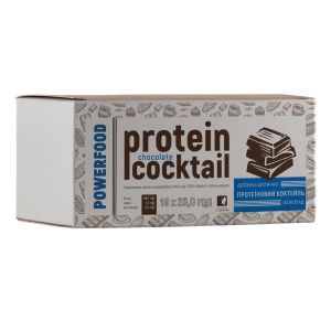 Протеїновий коктейль Powerfood, шоколад, саше 10х25 г, Красота та Здоров'я