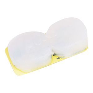 Беруші PILLOW SOFT силіконові, 1 пара, білі/оранжеві, універсальні профілактичні, Красота та Здоров'я