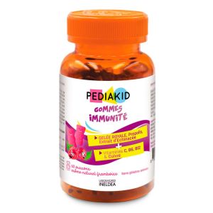 Жувальні вітаміни для дітей Ведмежуйки Імунітет, 60 шт, Pediakid